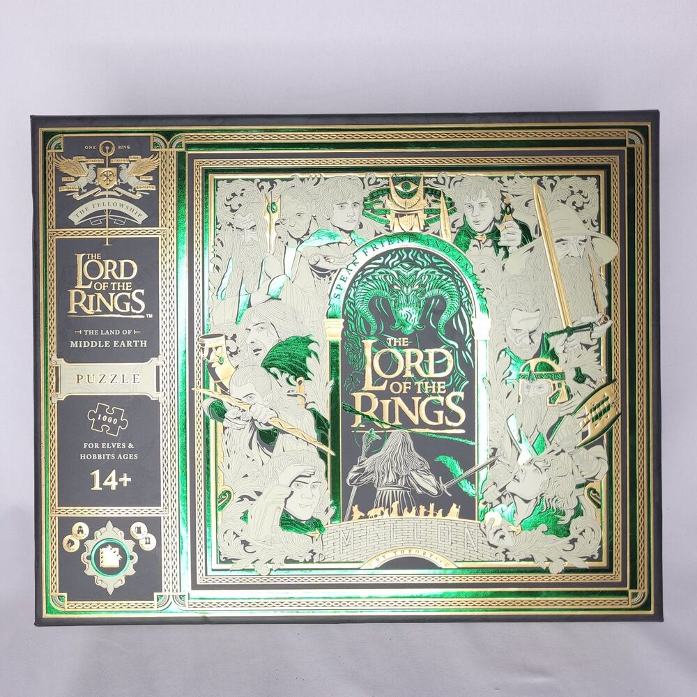 Theory 11 The Lord Of The Rings Puzzle The Land Of Middle Earth 1000 Pieces